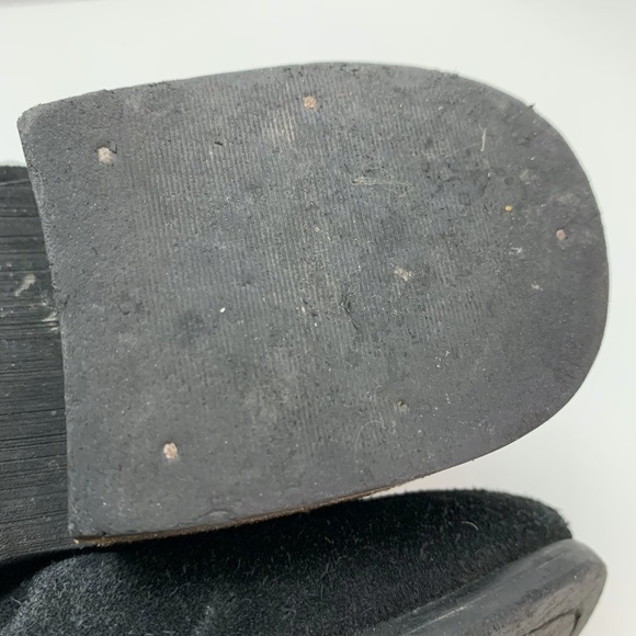 MIA EMERSON Genuine Leather Ankle Booties Black 10 - Picture 12 of 16